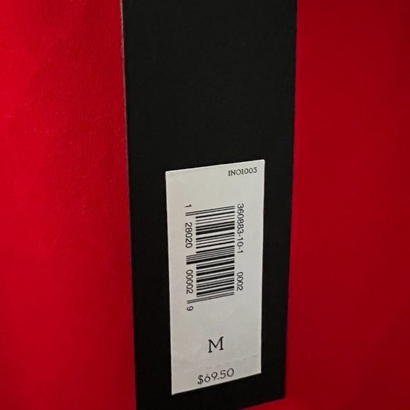 Banana Republic Red Short Sleeved Blouse Size M NWT - Picture 3 of 4